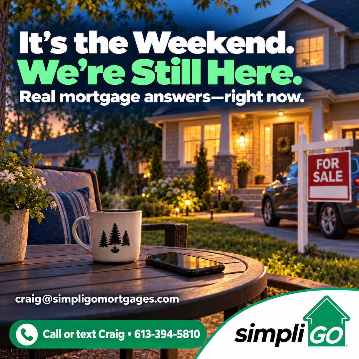 It's the Weekend — And We're Still Here.